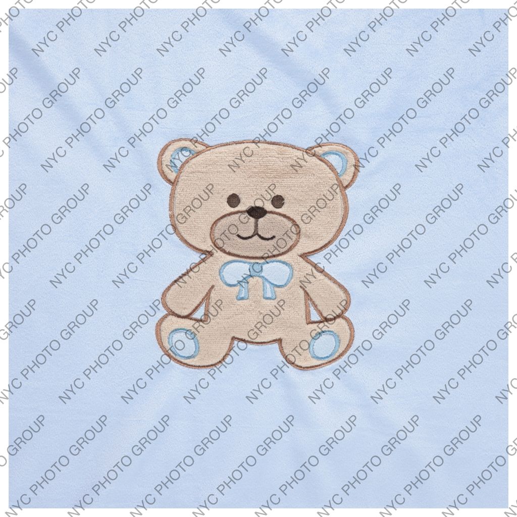 Bear blanket on hanger