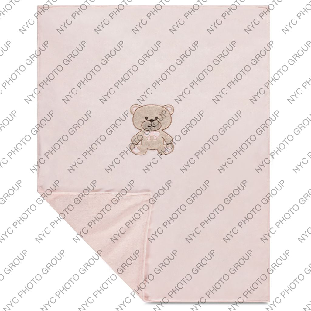 Bear blanket on hanger