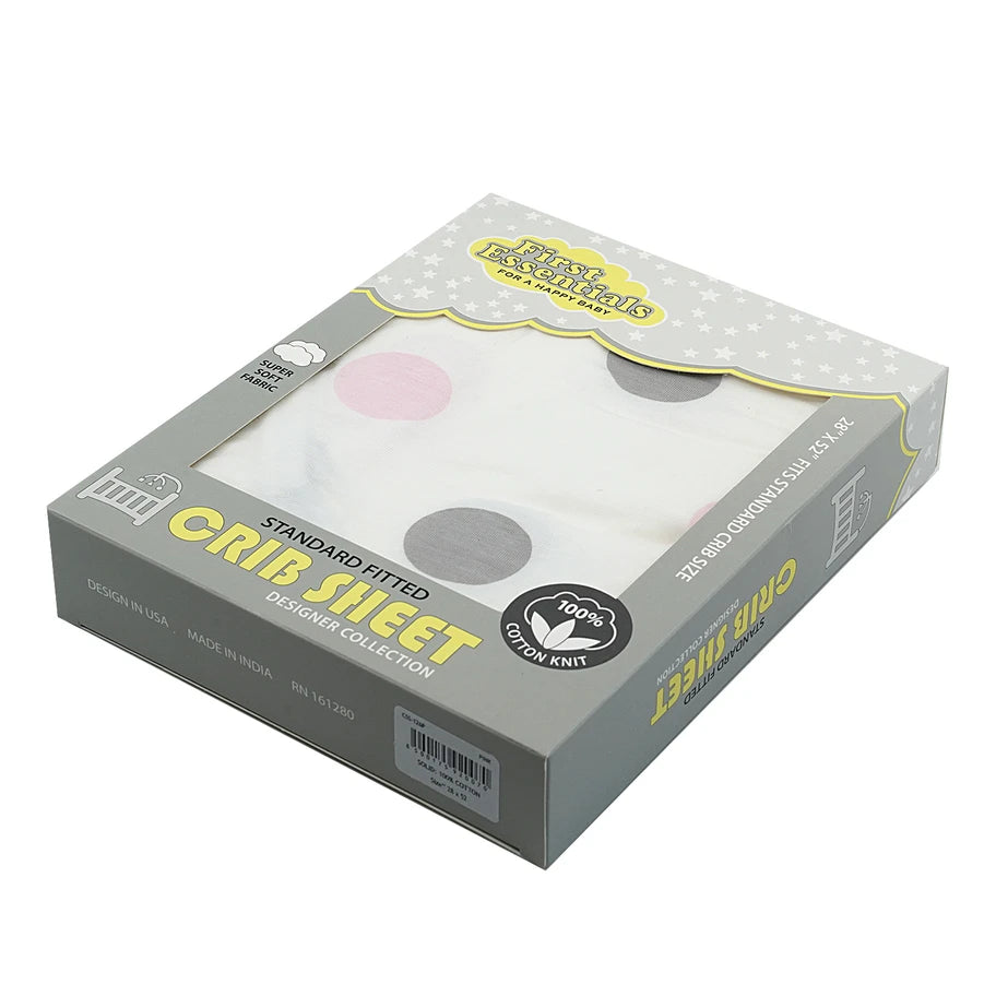 Single Standard Fitted Crib Sheet