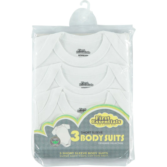 3-Pack Short Sleeve Onesie