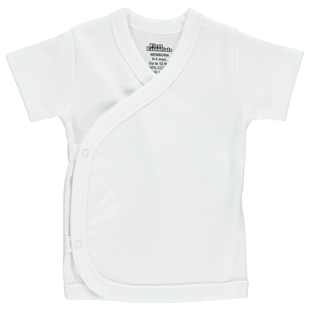 2-Pack Side Snap Short Sleeve T-shirt