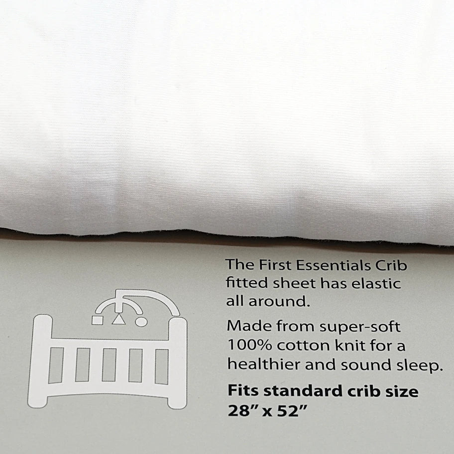 Single Standard Fitted Crib Sheet