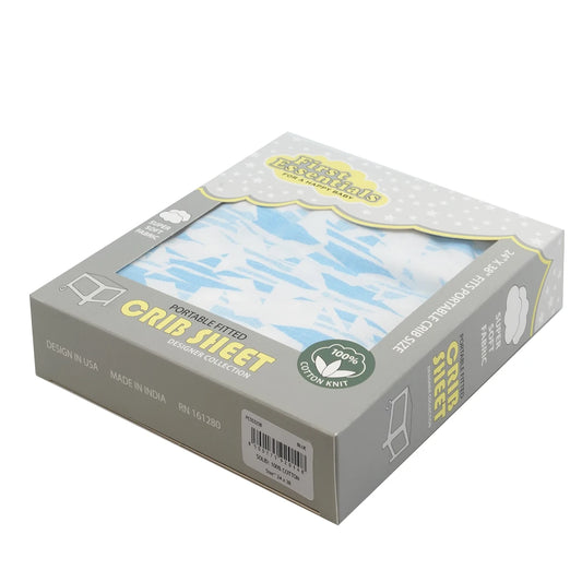 Single Portable Fitted Crib Sheet