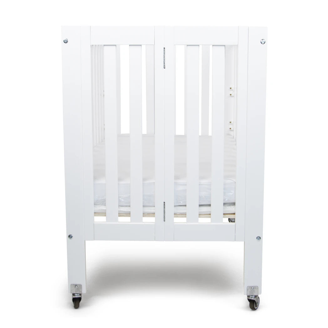 3-Position Square Portable Crib